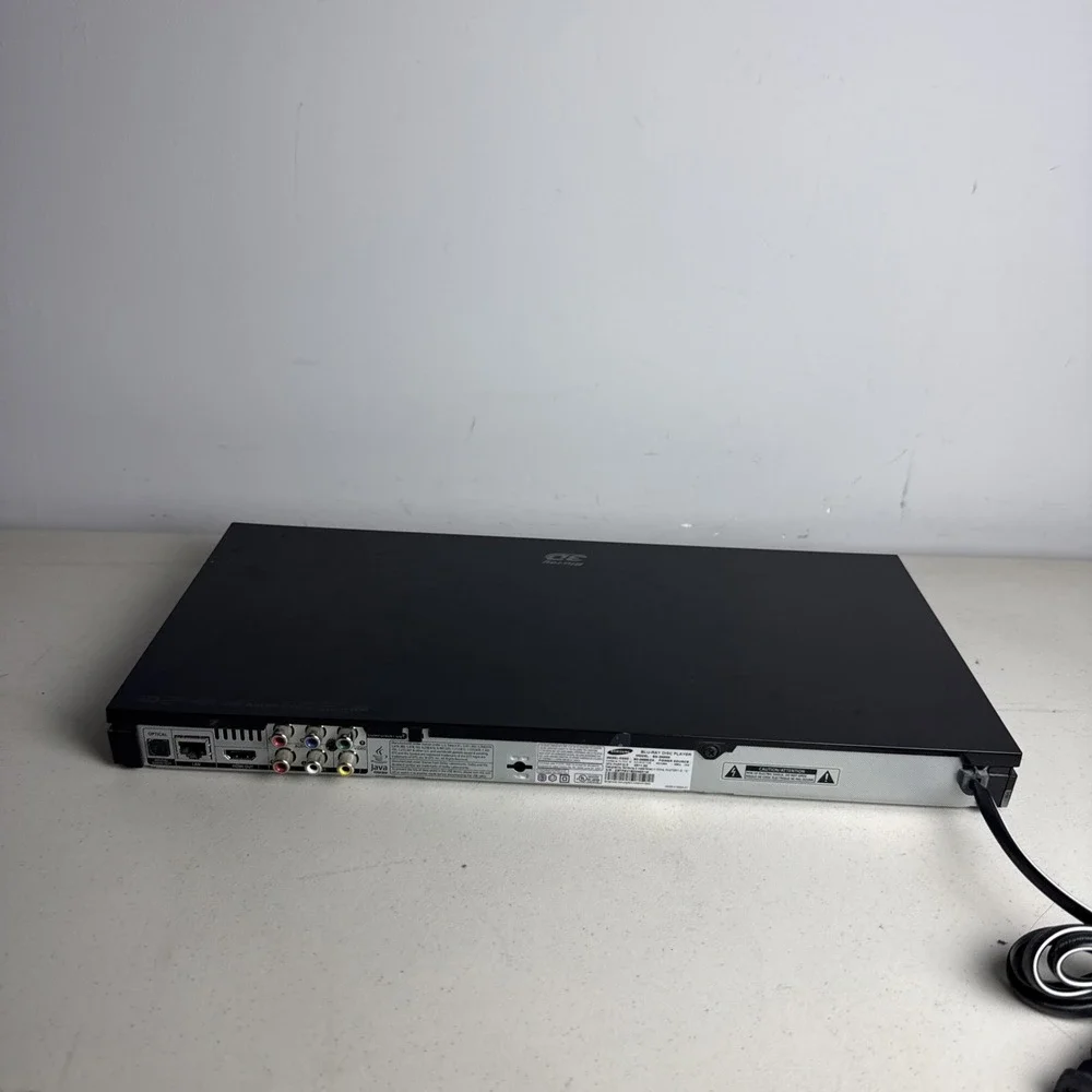 Samsung BD-D6500 3D Blu-ray Player WiFi Tested Works DVD Blu-ray No Remote